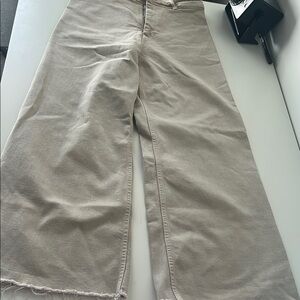 Zara Light Khaki Trousers